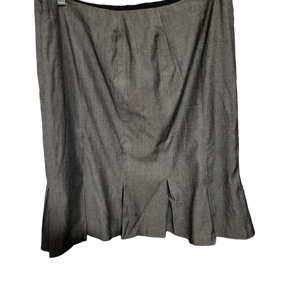 🍋Gap Stretch Skirt Gray sz 14 - Picture 2 of 3